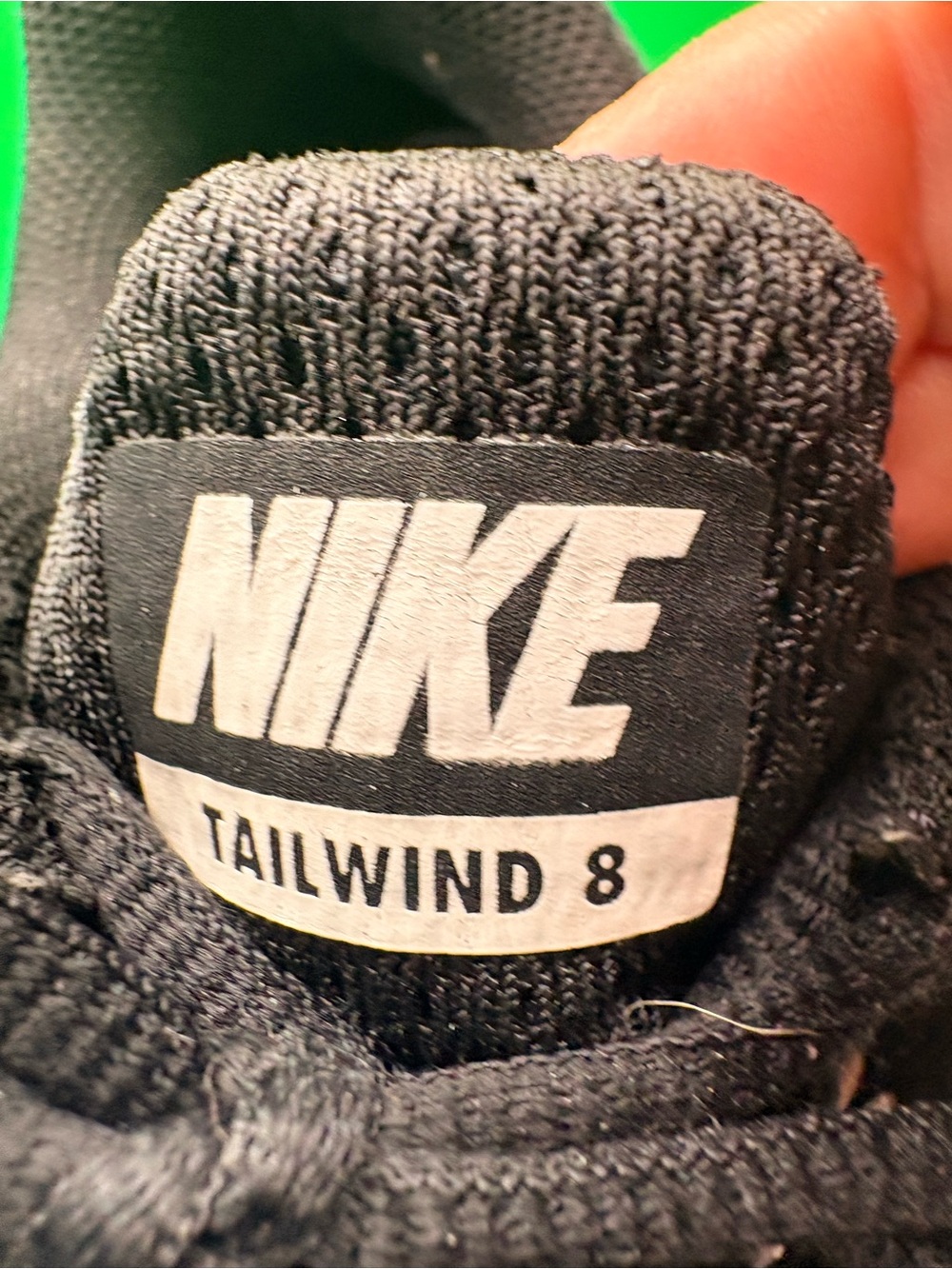 Nike Black Knit Women's Running Shoes - Picture 7 of 7